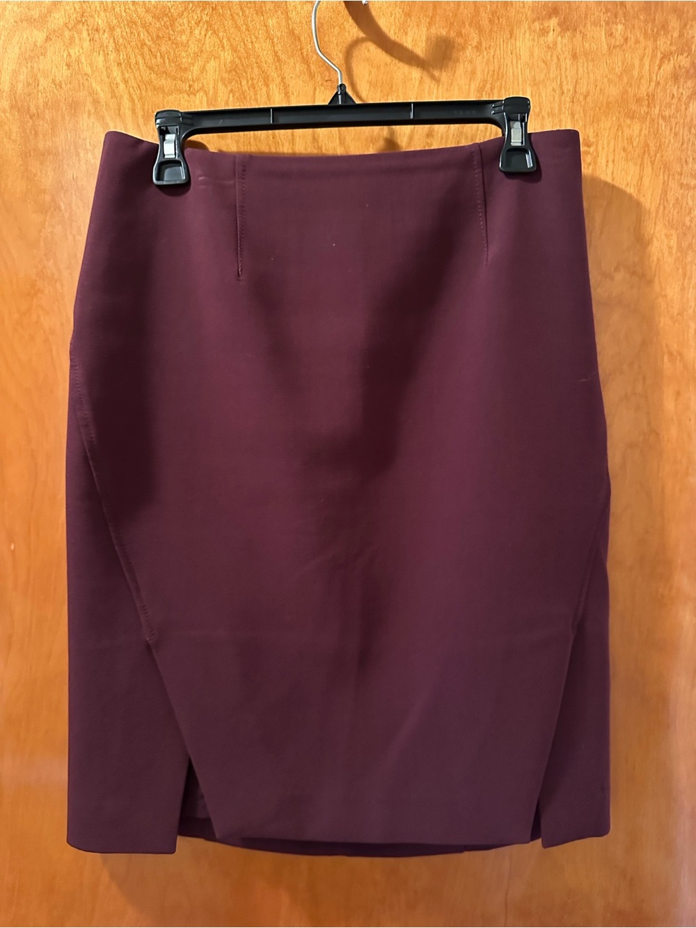 White House Black Market Plum Pencil Skirt